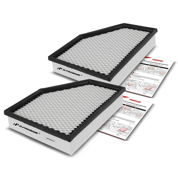 2 Pcs Engine Air Filter for BMW G01 X3 G02 X4 2020-2022 M40i L6 3.0L