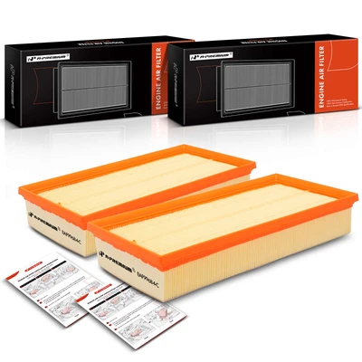 2 Pcs Engine Air Filter