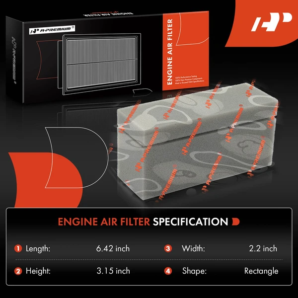 Engine Air Filter for Transit-150 2019 Transit-250 2015-2017 2019