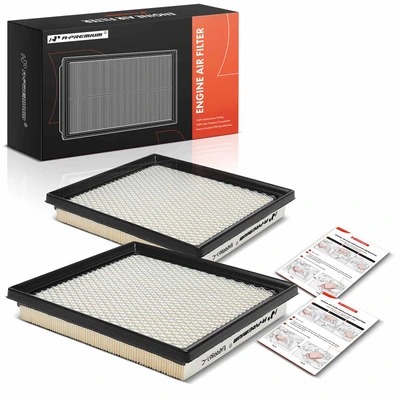 2 Pcs Engine Air Filter