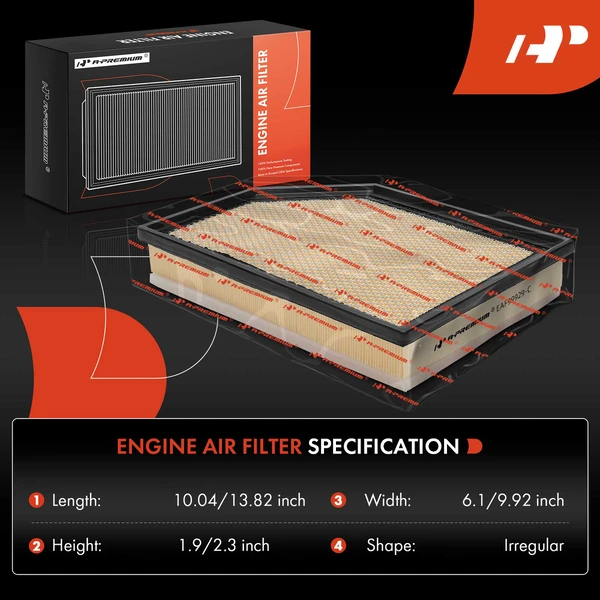 Engine Air Filter for Jeep Grand Wagoneer 2022-2024 Wagoneer 2023-2024 L6 3.0L