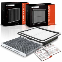 Engine & Activated Carbon Cabin Air Filter