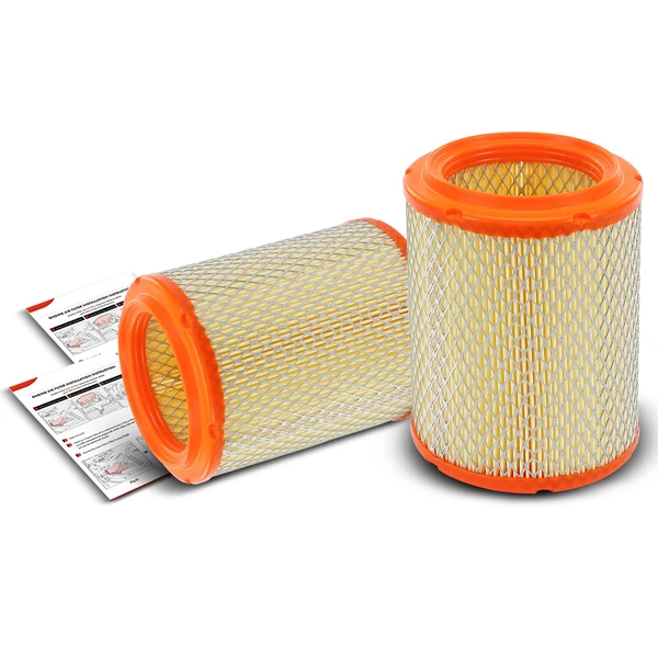 2 Pcs Front Engine Air Filter for Chrysler Sebring Dodge Stratus 2001-2006 Radial