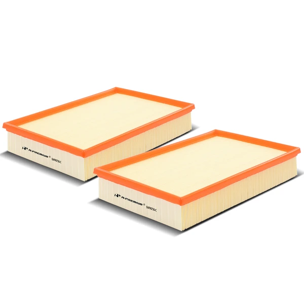 2 Pcs Engine Air Filter for Volvo S60 01-09 S80 04-06 V70 01-07 XC70 03-07