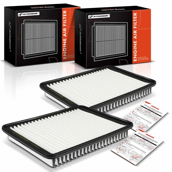 2 Pcs Engine Air Filter for 2001-2003 Saturn L200