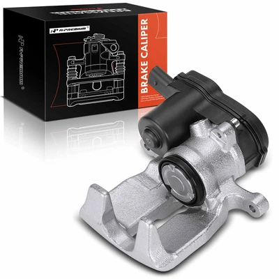 Rear Driver Brake Caliper with Electric Parking Actuator