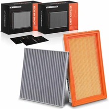 Engine & Active Carbon Cabin Air Filter for 2017-2021 Nissan NV200