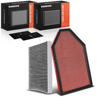 Engine & Active Carbon Cabin Air Filter for 2011-2023 Chrysler 300