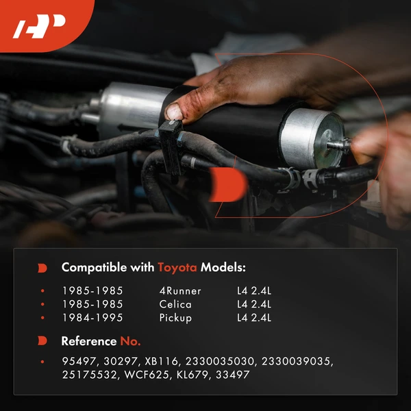 Fuel Filter for Toyota 4Runner 1985-1995 Pickup 1984-1995 Celica 1985