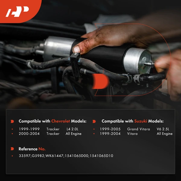 Fuel Filter for Suzuki Grand Vitara 1999-2005 Vitara 1999-2004 Chevrolet Tracker