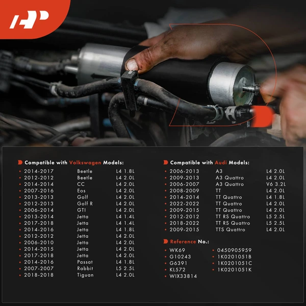 A-Premium APEFF018 Fuel Filter