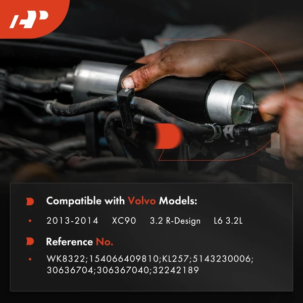 Fuel Filter for Volvo XC90 3.2 R-Design 2013-2014 L6 3.2L