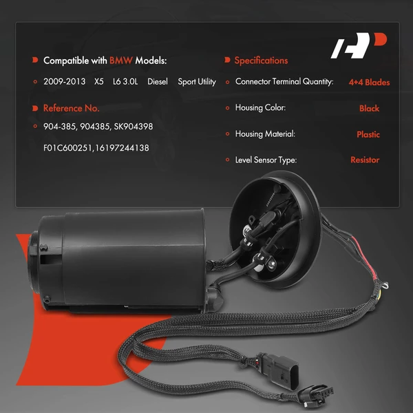 Diesel Exhaust Fluid (DEF) Heater for BMW E70 X5 xDrive35d 2009-2013