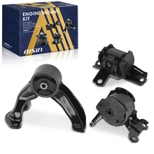 AISIN 3 Pcs Engine Motor & Automatic Transmission Mount Set