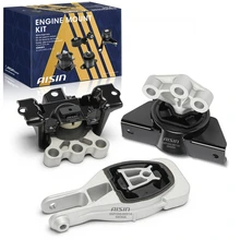 AISIN 3 Pcs Engine Motor & Transmission Mount Set