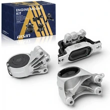 2010-2017 GMC Terrain Engine Motor & Automatic Transmission Mount, 3 Pcs, Aisin, EMTGM-20114