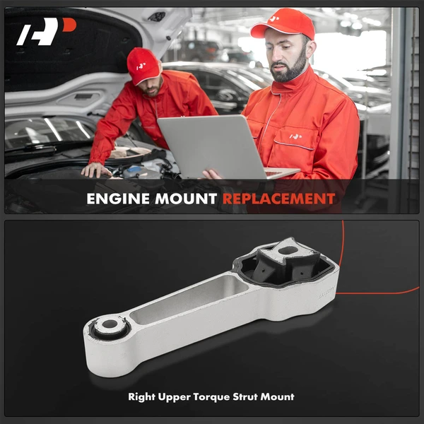 1-Pc Engine Torque Strut Mount Passenger Upper A-Premium APEM1694