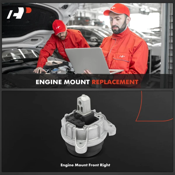 1-Pc Engine Mount Front Right Passenger Side A-Premium APEM1696