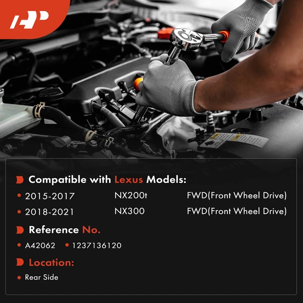 1-Pc Engine Motor Mount Rear Side A-Premium APEM2045