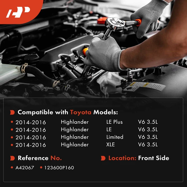 1-Pc Engine Motor Mount Front A-Premium APEM2049