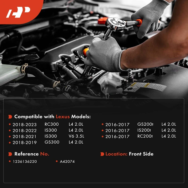 1-Pc Engine Mount Front Side A-Premium APEM2051