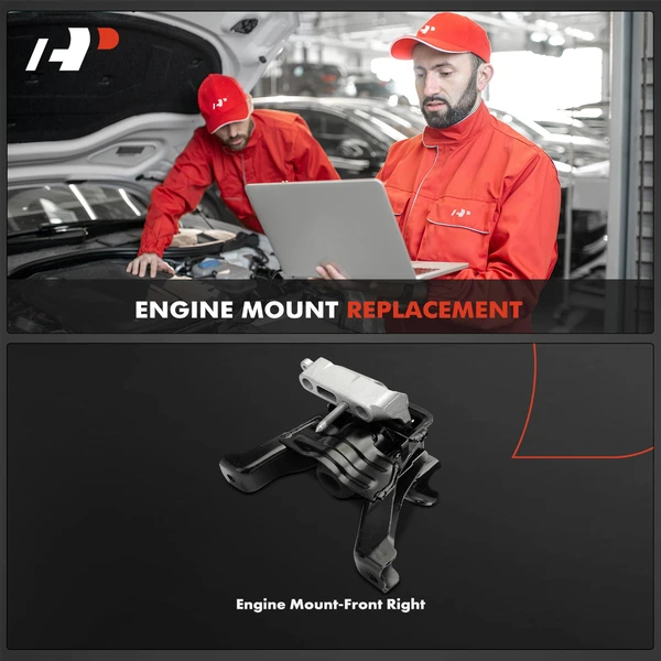 1-Pc Engine Motor Mount Front Right Passenger Side A-Premium APEM1807