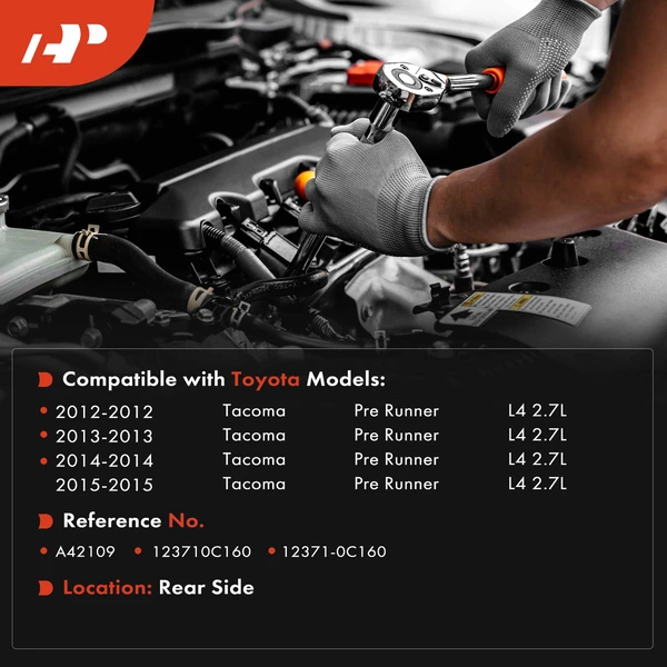 1-Pc Automatic Transmission Mount Rear Side A-Premium APEM2063