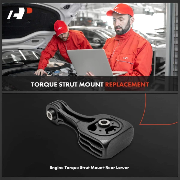 1-Pc Engine Torque Strut Mount Rear Lower A-Premium APEM1635