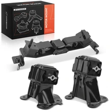 2009-2010 Jeep Commander Engine Motor Mount & Transmission Mount, 3 Pcs, A-Premium, APEM3722PG