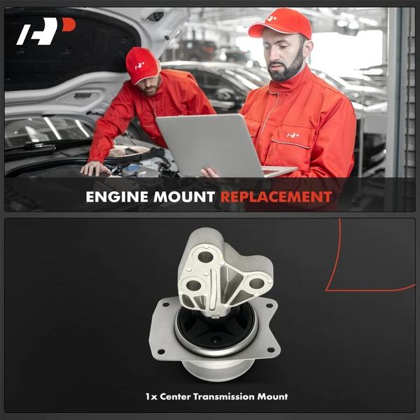 1-Pc Transmission Mount Center A-Premium APEM1723