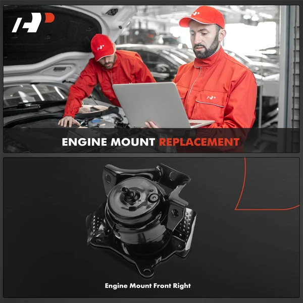 1-Pc Engine Mount Front Right Passenger Side A-Premium APEM2240