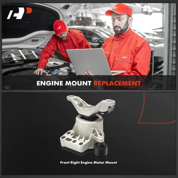 1-Pc Engine Motor Mount Front Right A-Premium APEM1730