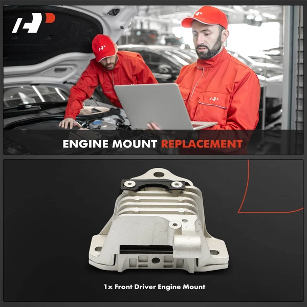 1-Pc Engine Mount Front Left Driver Side A-Premium APEM1733