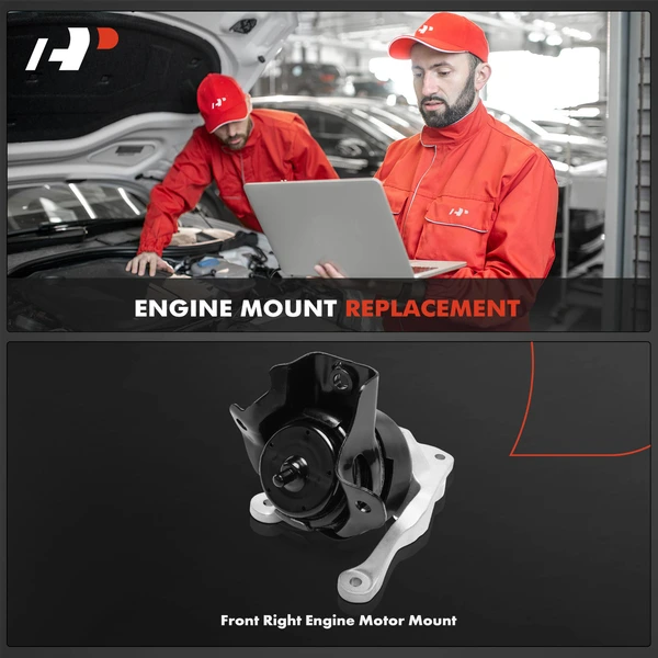 1-Pc Engine Mount Front Right Passenger Side A-Premium APEM2246