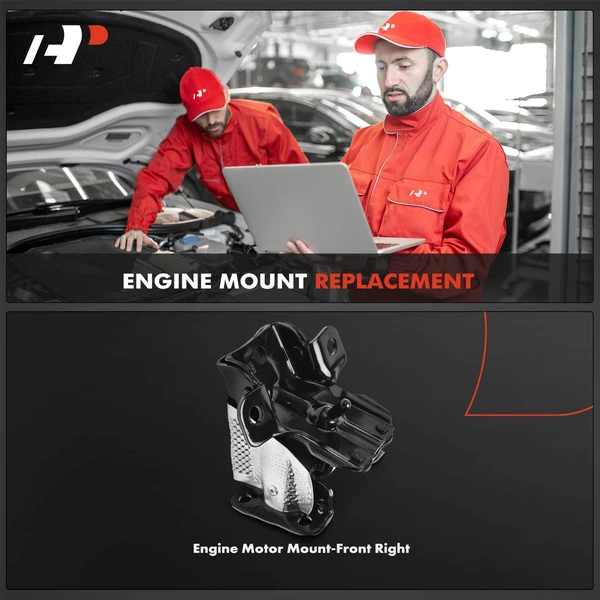 1-Pc Engine Mount Front Right Passenger Side A-Premium APEM2186