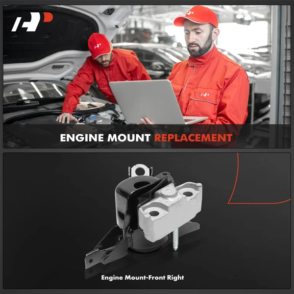 1-Pc Engine Mount Front Right Passenger Side A-Premium APEM2088