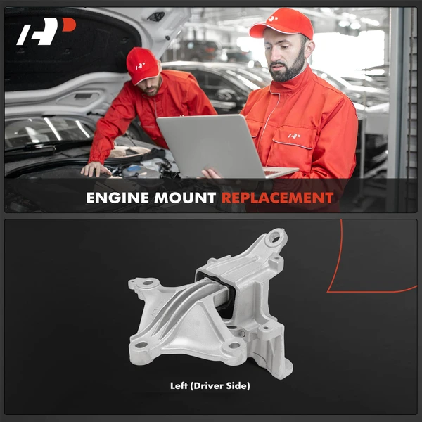 1-Pc Engine Mount Left Driver Side A-Premium APEM1814