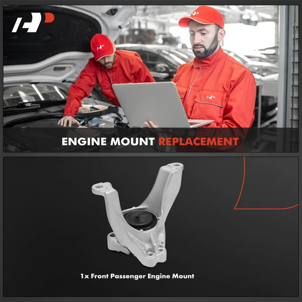 1-Pc Engine Mount Front Right Passenger Side A-Premium APEM1653