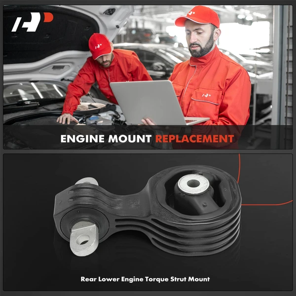 1-Pc Engine Torque Strut Mount Rear Lower A-Premium APEM2127