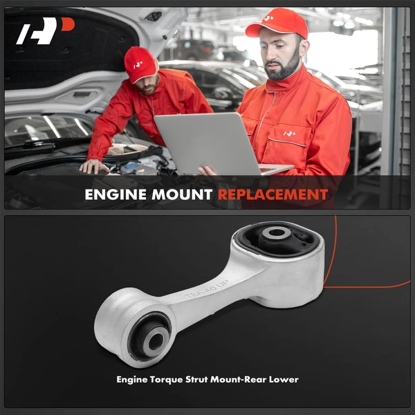 1-Pc Engine Torque Strut Mount Rear Lower A-Premium APEM2130