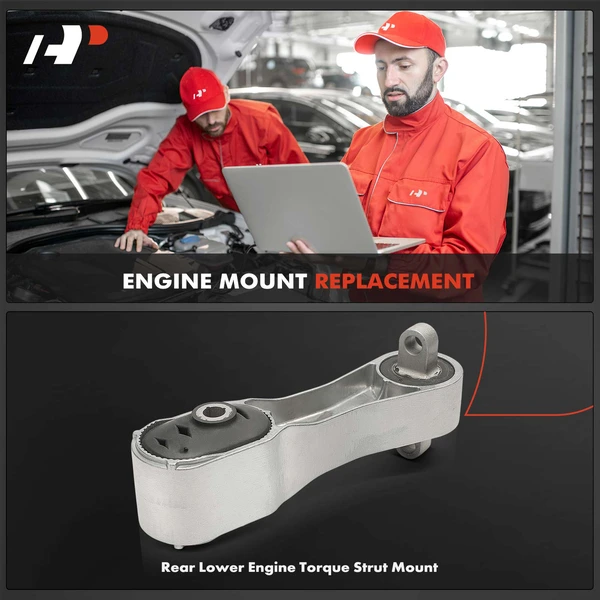 1-Pc Engine Torque Strut Mount Rear Lower A-Premium APEM1664