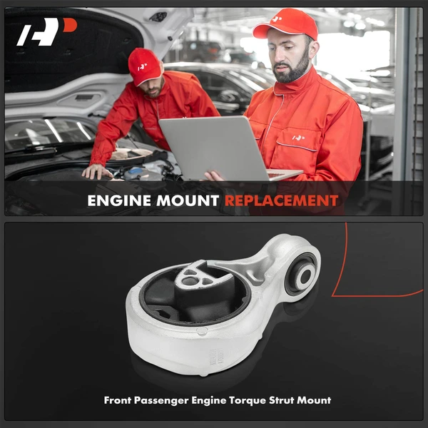 1-Pc Engine Torque Strut Mount Front Right Passenger Side A-Premium APEM2136