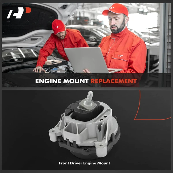 1-Pc Engine Mount Front Left Driver Side A-Premium APEM1817