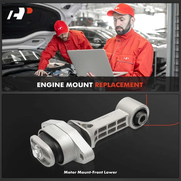 1-Pc Engine Torque Strut Mount Front Lower A-Premium APEM1668