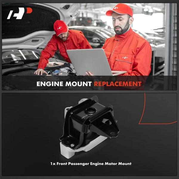 1-Pc Engine Motor Mount Front Right A-Premium APEM1825