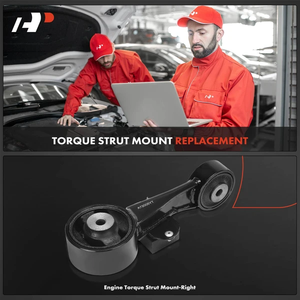 1-Pc Engine Torque Strut Mount Right Passenger Side A-Premium APEM1826