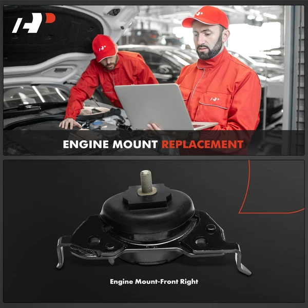 1-Pc Engine Mount Front Right Passenger Side A-Premium APEM2145