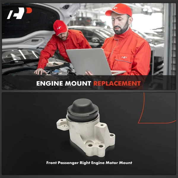 1-Pc Engine Motor Mount Front Right Passenger Side A-Premium APEM1538