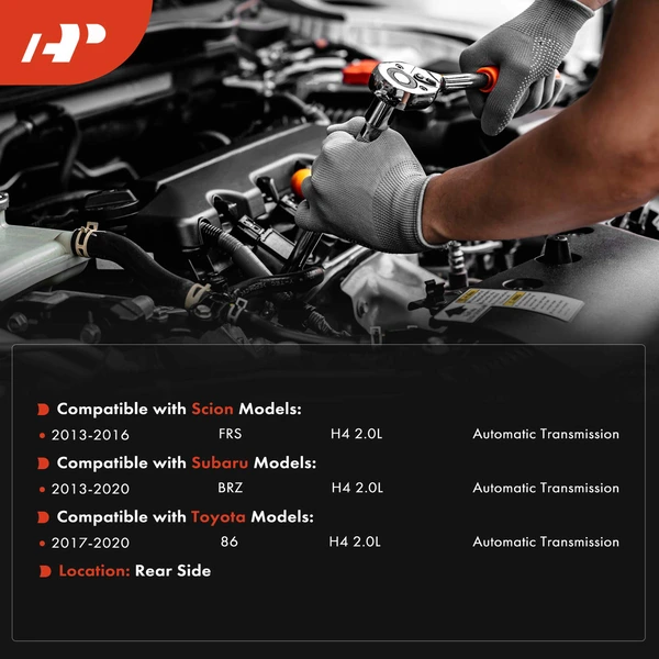 1-Pc Automatic Transmission Mount Rear Side A-Premium APEM1834