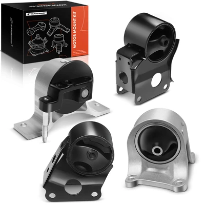 4 Pcs Engine Motor & Transmission Mount